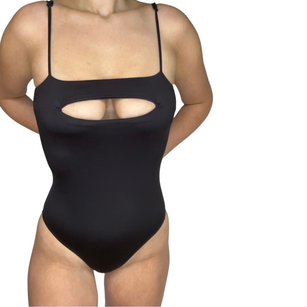 Princess Polly Black Cutout Bodysuit